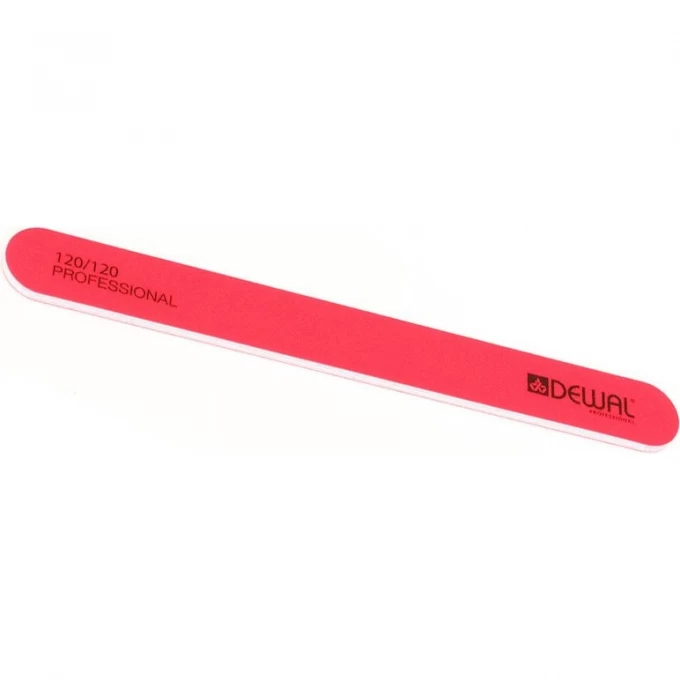Пилка для искусственных ногтей NEON 120/120, 18 см DEWAL 9101708 Пилка для искусственных ногтей NEON 120/120, 18 см DEWAL 9101708